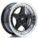 Felgi Japan Racing JR6 16x7 ET25 4x100/108 Gloss Black w/Machined Lip