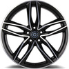 FELGI CARBONADO STYLE 5x112 8x18 ET35 Matt Black Front Polished