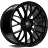 FELGI CARBONADO SHINE 5x120 9.5x19 ET40 Black Glossy