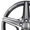 FELGI CARBONADO SUPERIOR 5x112 8x18 ET45 Anthracite Front Polished