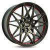 FELGI MAM B2 5x112 8.5x19 ET30 Bronze Red Inside