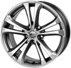Felgi RC-Design RC17 5x108 7.5x17 ET45 Chrome Silver
