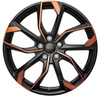 Felgi RC-Design RC34 5x112 8.5x20 ET38 Black Orange Matt