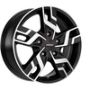 FELGI RONAL R64 5x160 7x17 ET53 Jetblack Matt Front Diamond Cut