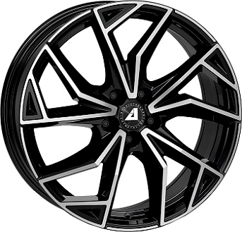 Felgi ALUTEC ADX.02 5x112 9x20 ET24 Gloss Black Polished