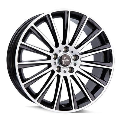FELGI KESKIN KT18 7x17 5x108 ET48 Black Front Polish