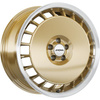 FELGI RONAL R50 5x100 7.5x16 ET38 Racing Gold Lip Diamond Cut
