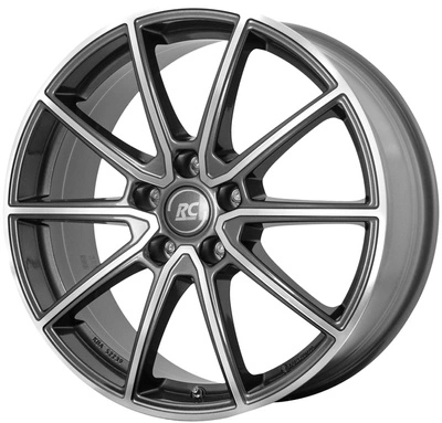 Felgi RC-Design RC32 5x105 7x17 ET38 Himalaya Grey Polished
