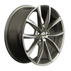 FELGI AUTEC ASTANA 5x100 7x17 ET51 Titanium Silver Polished