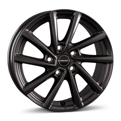 Felgi Borbet V 5x112 7x18 ET54 Mistral Anthracite Glossy