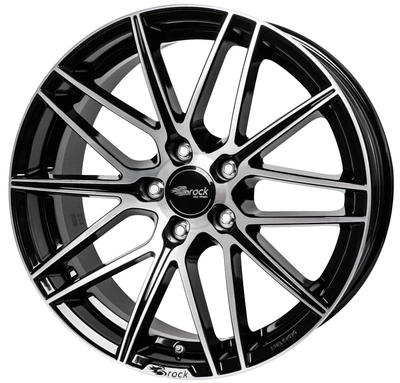 Felgi Brock B34 5x112 8x18 ET30 Glossy Black Polished