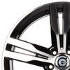 FELGI CARBONADO BASTION 5x112 8.5x19 ET25 Black Front Polished