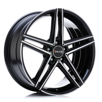 FELGI AVUS AC-515 5x112 7.5x17 ET52.5 BLACK POLISHED