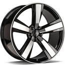 Felgi Carbonado PLAYER 5x112 9.5x21 ET26 Black Front Polished