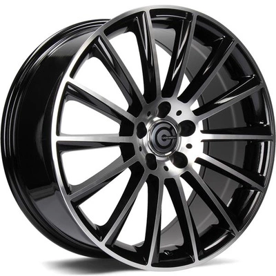 FELGI CARBONADO PERFORMANCE 5x112 8.5x20 ET35 Black Front Polished