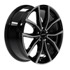 Felgi Autec Vidron 5x112 7x17 ET40 Black Polsihed