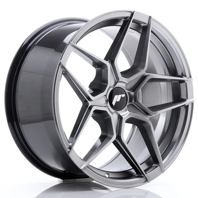 FELGI JAPAN RACING JR34 18x9 ET20-42 5H Blank Hyper Black