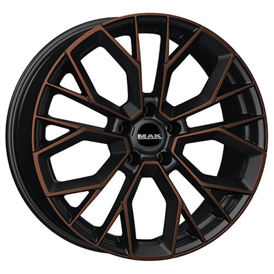 Felgi MAK STILO 5x112 7.5x18 ET50 Black & Bronze