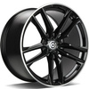 FELGI CARBONADO INVENTION 5x112 11x21 ET49 Black Glossy Lip Polished