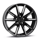 Felgi Borbet LX18 5x108 8x18 ET45 Black Matt Silver Spoke Rim