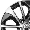 FELGI CARBONADO YAKUZA 5x114.3 7x17 ET39 Black Front Polished