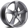 FELGI CARBONADO GRAPHENE 5x112 9x20 ET30 Matt Anthracite Front Polished