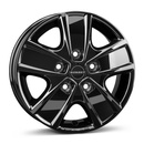 Felgi Borbet CWG 5x118 6x16 ET68 Black Glossy