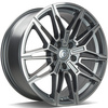 FELGI CARBONADO RUBIN 5x112 8x18 ET30 Anthracite Front Polished