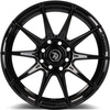 FELGI SEVENTY9 SCF-F 4x100 7x15 ET35 Black Glossy