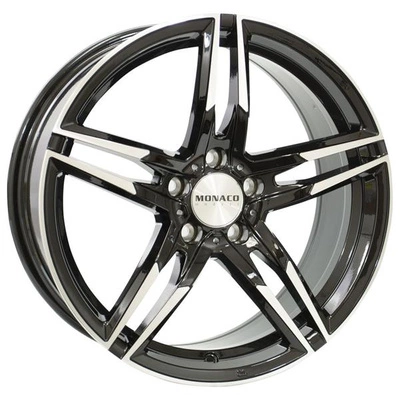 FELGI MONACO GP1 5x112 7.5x17 ET45 Gloss Black Polished