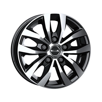 Felgi MAK LOAD5 5x112 6.5x16 ET50 Black Mirror