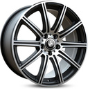 FELGI KESKIN KT16 5x112 8.5x19 ET30 Black Front Polish