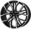 Felgi Brock B41 5x114.3 8.5x19 ET27 Glossy Black Polished