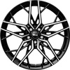 Felgi Brock B44 5x108 8.5x20 ET40 Glossy Black Polished