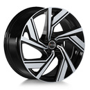 Felgi Avus AC-521 5x112 8.5x19 ET48 Black Polished