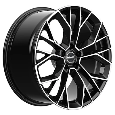 Felgi MAK STILO-D 5x112 10x21 ET19 Black Mirror