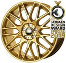 FELGI CMS C25 4x100 7x17 ET50 Gold Gloss