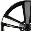 Felgi Carbonado PLAYER 5x112 9.5x21 ET26 Black Front Polished