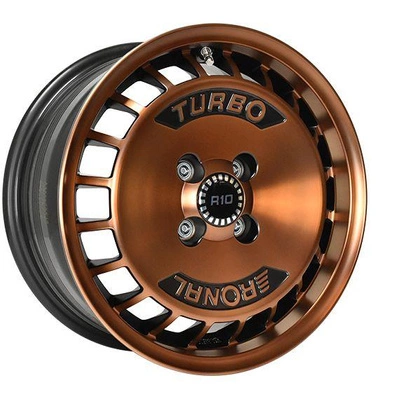 FELGI RONAL R10 4x100 7x15 ET28 Copper Matt Front Diamond Cut