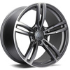 FELGI CARBONADO DIAMOND 5x120 8.5x18 ET20 Matt Anthracite Front Polished