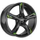 FELGI RONAL R62 Green 5x112 7.5x18 ET50 Jetblack