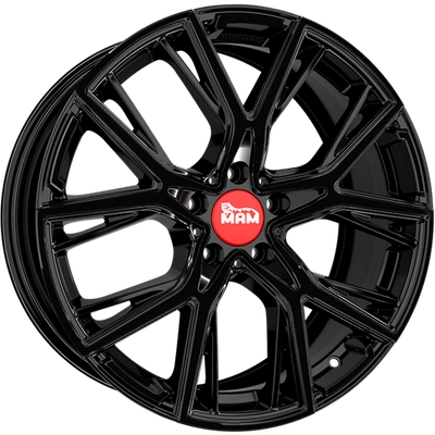 FELGI MAM B4 5x112 8.5x19 ET30 BLACK PAINTED