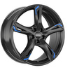 FELGI RONAL R62 Blue 5x114.3 7.5x18 ET50 Jetblack
