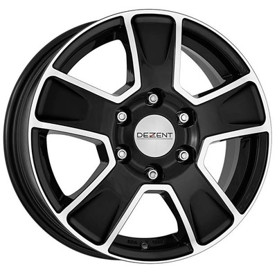 FELGI DEZENT VAN DARK 5x130 6.5x16 ET68 Black Polished