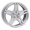 Felgi Rial M10 5x112 7x17 ET48.5 Polar Silver