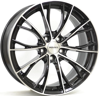 Felgi MONACO MC16 5x112 8.5x19 ET30 Gloss Black Polished