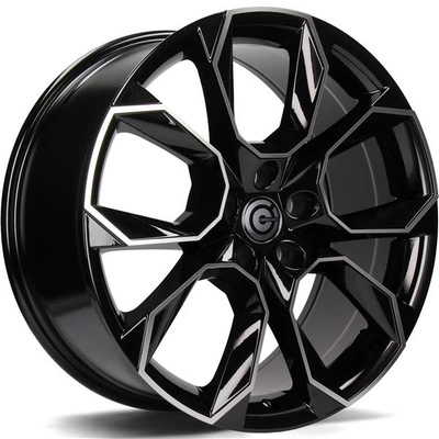 FELGI CARBONADO BEAST 5x112 8.5x19 ET43 Black Front Polished
