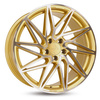 FELGI KESKIN KT20 5x112 8.5x19 ET45 GOLD FRONT POLISH