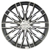 FELGI MONACO GP2 5x108 8x18 ET45 Gloss Black Polished