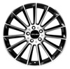 FELGI CARMANI 17 FRITZ 5x114.3 8x19 ET40 Black Polish